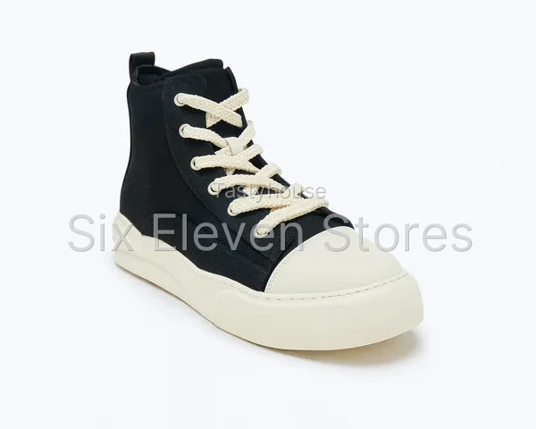 City Stride Canvas Chunky Hight Top Sneaker