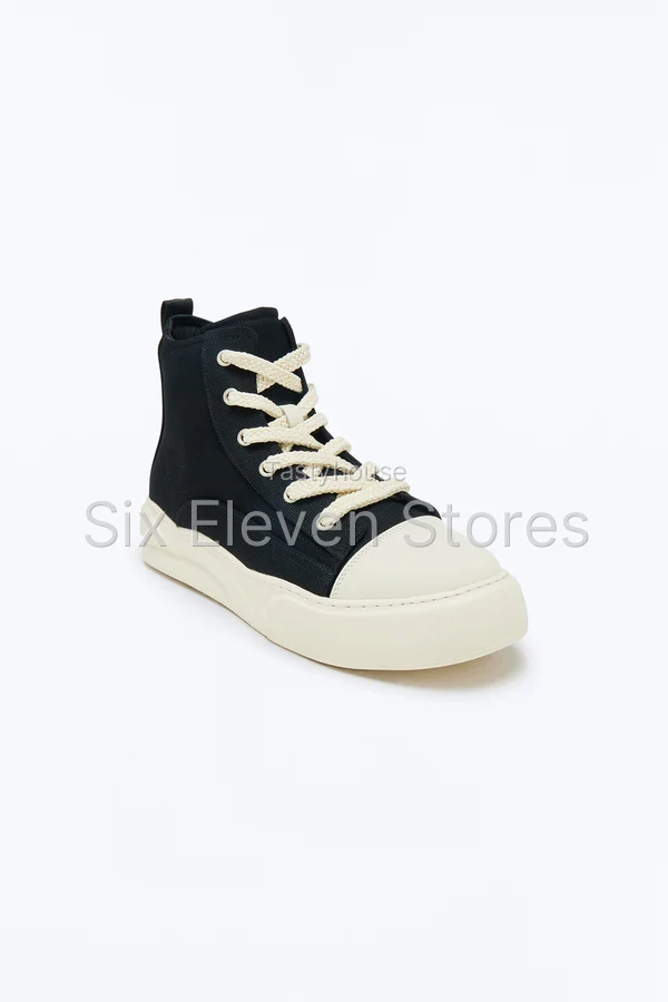 City Stride Canvas Chunky Hight Top Sneaker