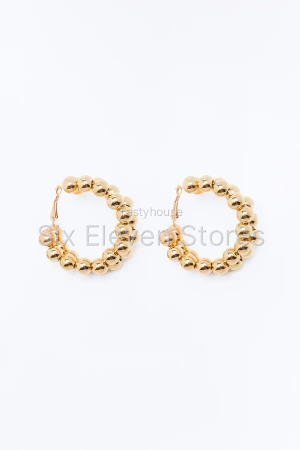No Doubts Hoop Earrings