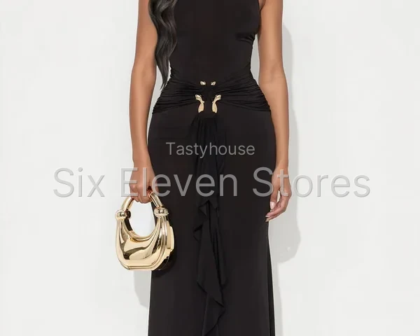 In The Moment Sleeveless Maxi Dress