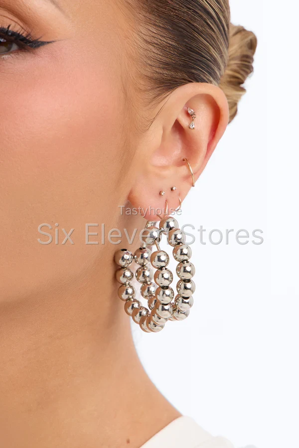 No Doubts Hoop Earrings