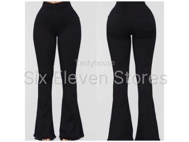 Trendy Ladies High Waist Palazo Jean