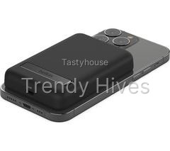BELKIN BoostCharge Magnetic BPD004btBK Portable Wireless Power Bank – Black