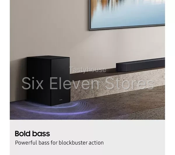 SAMSUNG HW-Q600F/XU 3.1.2 Wireless Sound Bar with Dolby Atmos