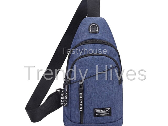 Kbndieu Sling Bag Waterproof Crossbody Bag for Men