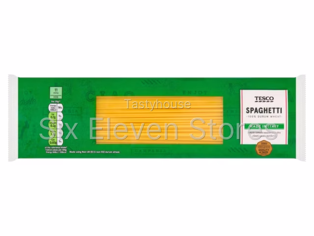 Tesco Short Spaghetti Pasta 500G