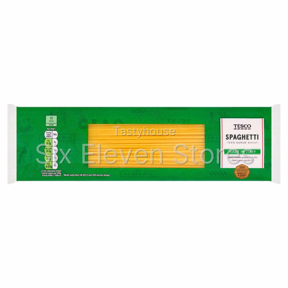 Tesco Short Spaghetti Pasta 500G