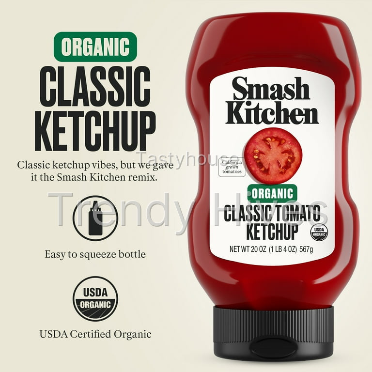 Smash Kitchen Organic Tomato Ketchup