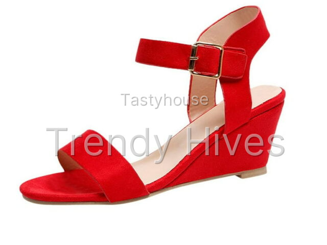 Wedge sandals