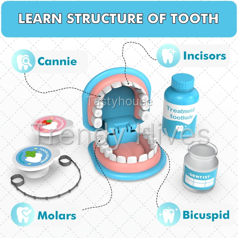 OFUN Doctor Kit for Kids Dentist Play Set for Toddlers