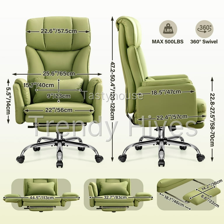 COOLHUT Big and Tall Office Chair