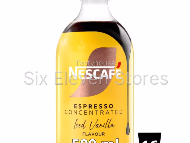 Nescafe Iced Coffee Espresso Concentrated Vanilla Flavour 500ml