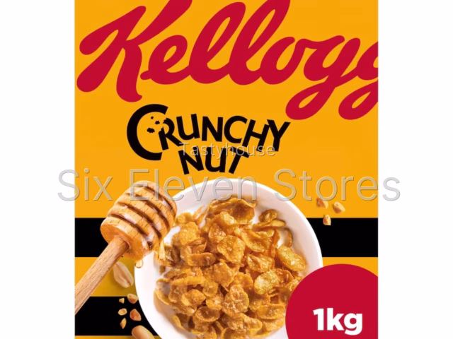 Kellogg’s Crunchy Nut Breakfast Cereal 1kg