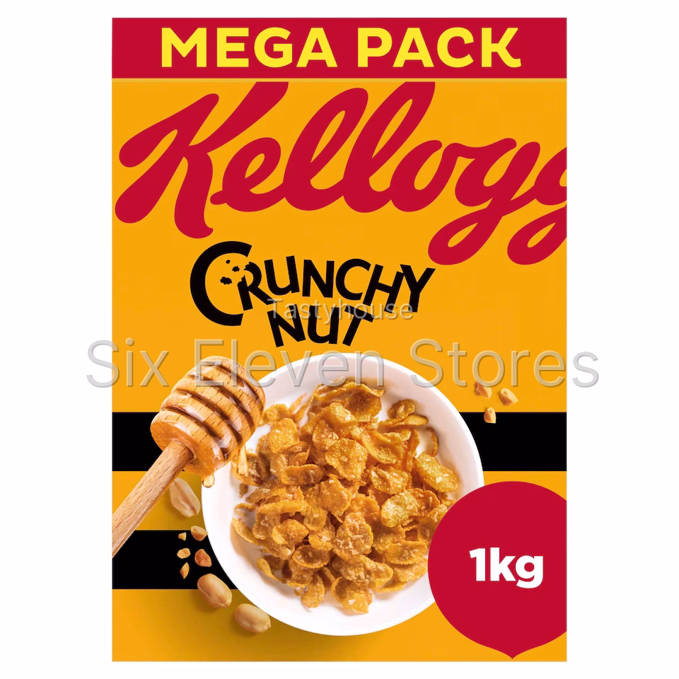 Kellogg’s Crunchy Nut Breakfast Cereal 1kg