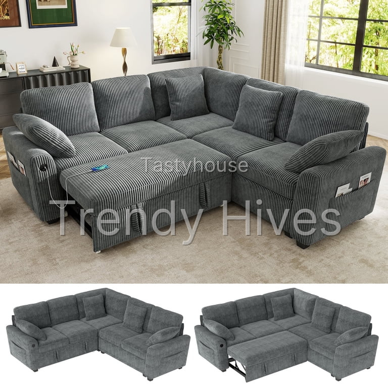 83″ Sectional sofa