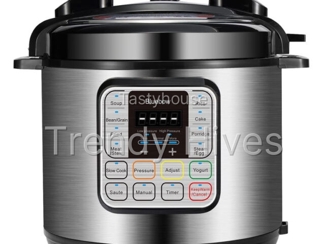 Bluebow 6.5 Quart Electric Pressure Cooker