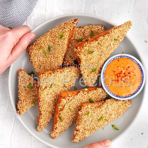 Sesame Shrimp Toast