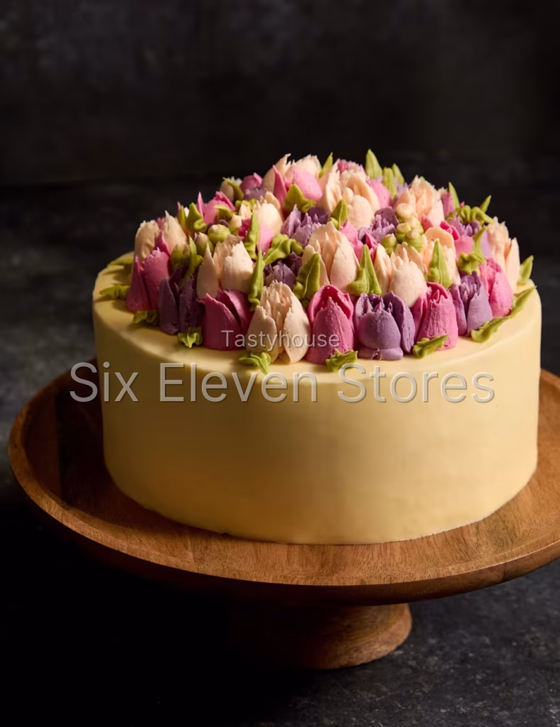 Flower Festival Tulip Cake