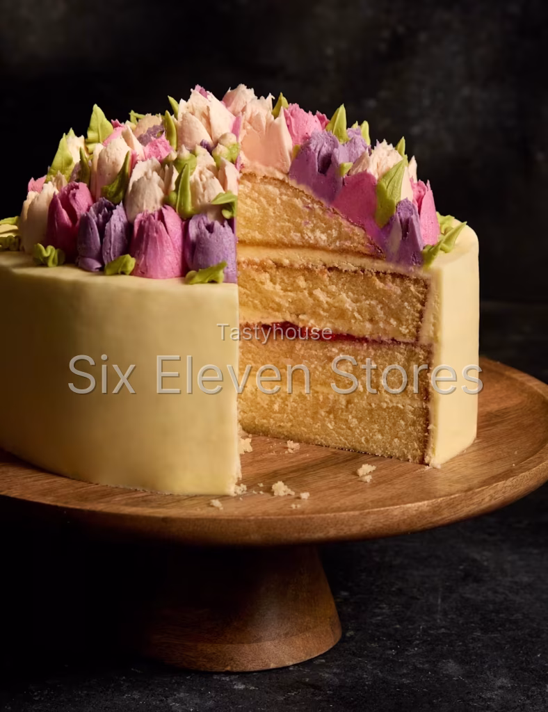 Flower Festival Tulip Cake