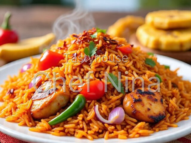 Party Jollof Rice (Smoky Party Style)