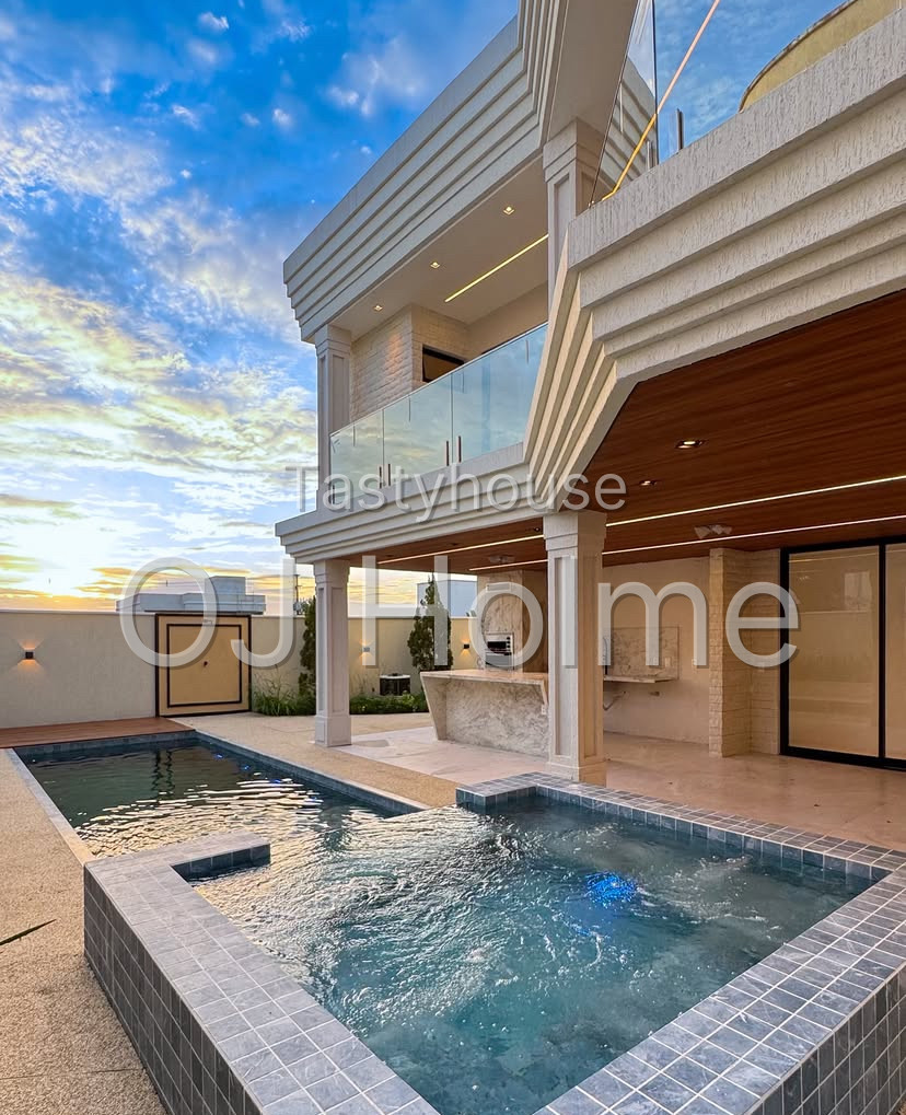 Luxurious 6-Bedroom Villa with Indoor & Outdoor Swimming Pools