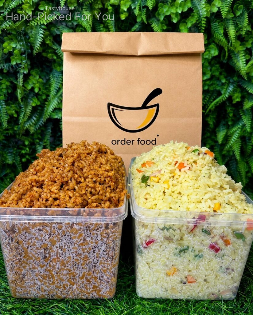 3L jollof &Fried rice