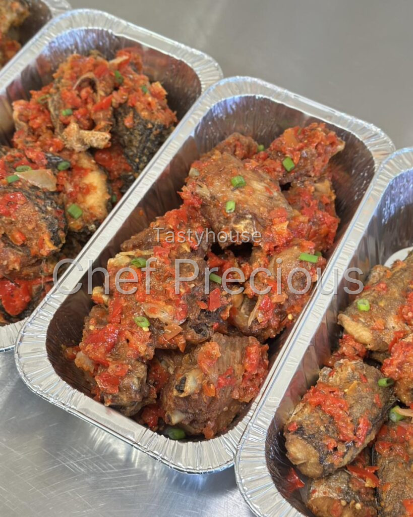Peppered Chicken tray