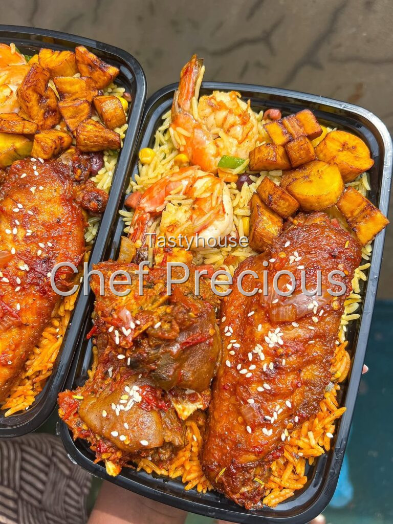 Jollof rice x Prawn Fried rice