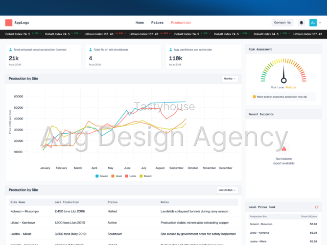 Dashboard Design
