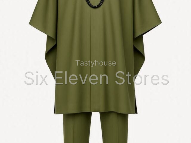 Men’s Native Caftan Traditional Outfit