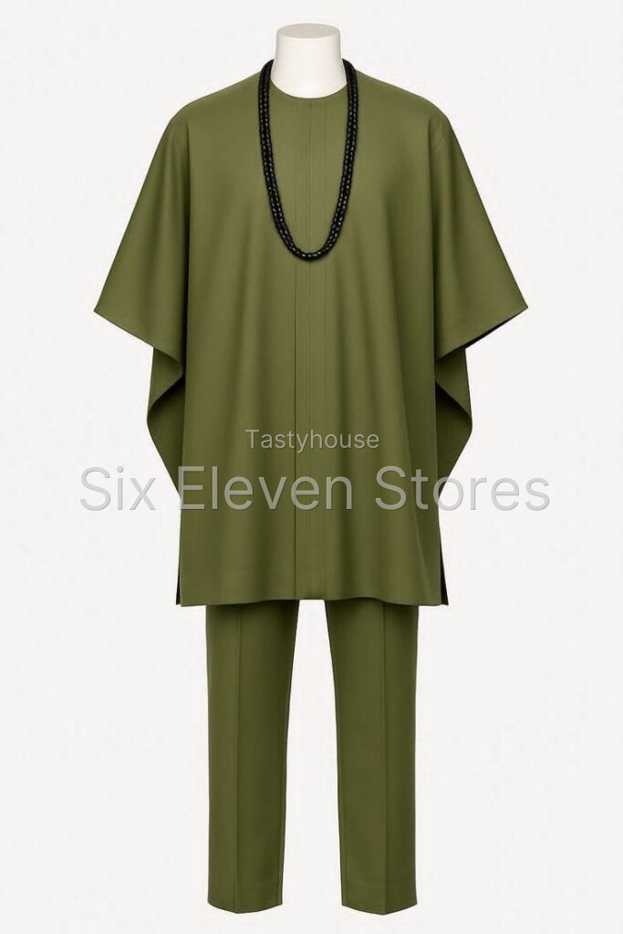 Men’s Native Caftan Traditional Outfit