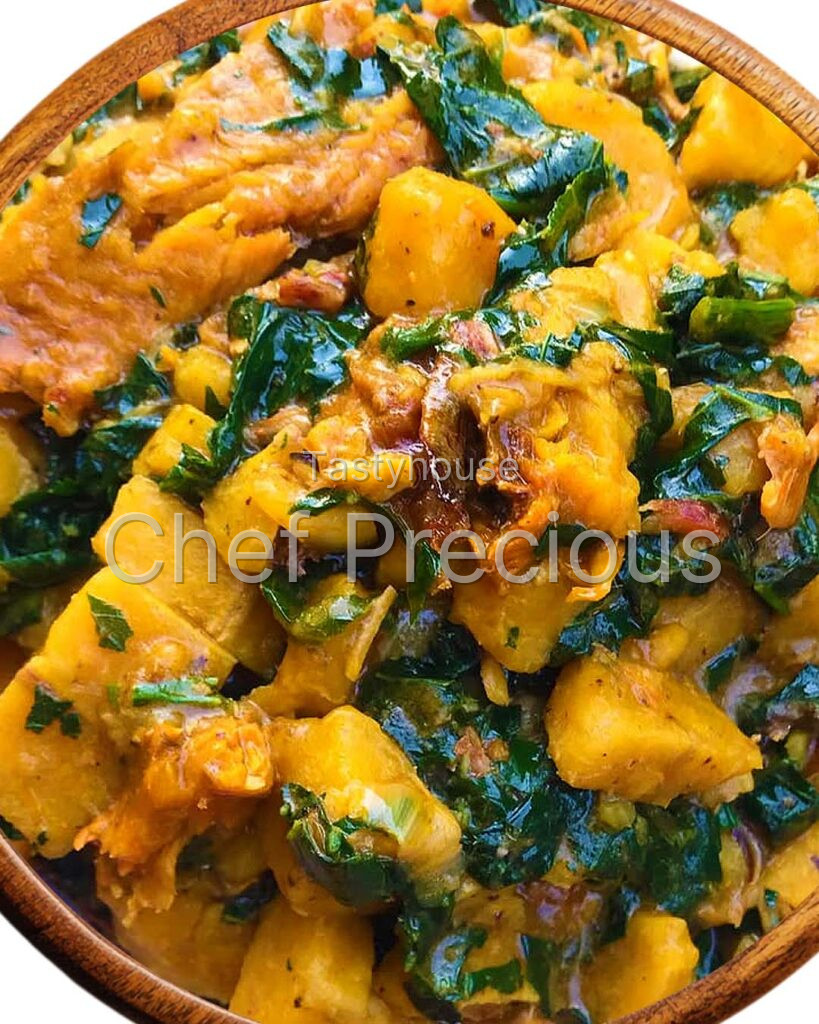 Unripe Plantain Porridge