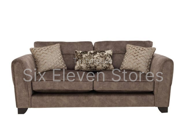 Mariah 3 Seater Fabric Classic Back Sofa