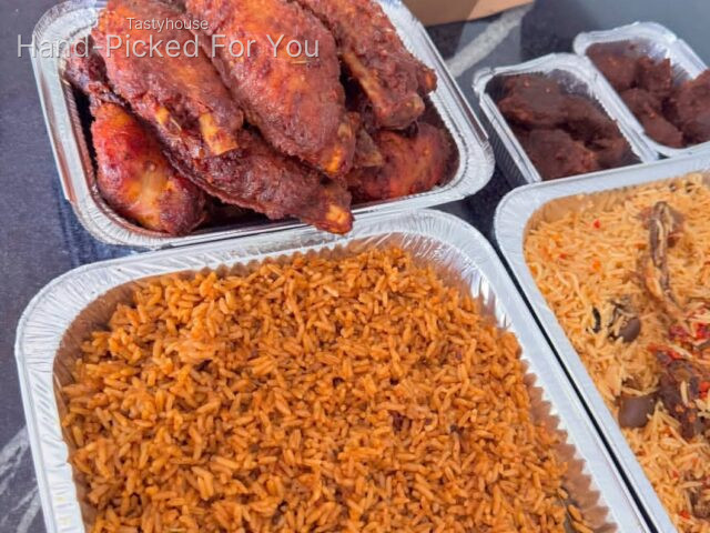 Smokey Jollof Rice x Asun rice