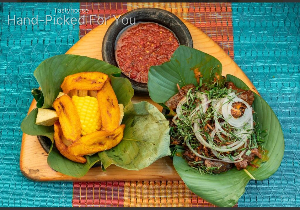 OFADA RICE AND SOUP WITH SWALLOW