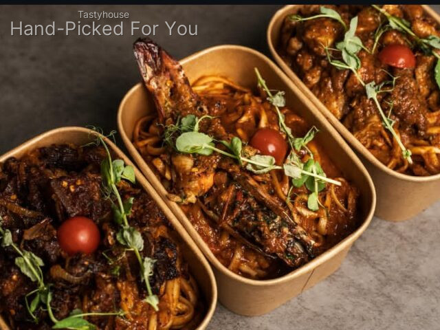 Tomato linguine x chicken