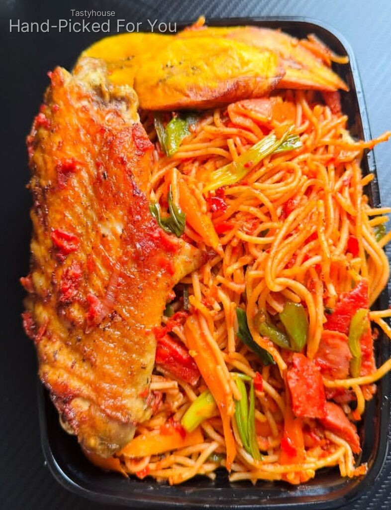 Smokey Jollof Rice & Sweet Plantain x Turkey Combo