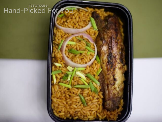 Smoky Jollof Rice x Turkey or Fish