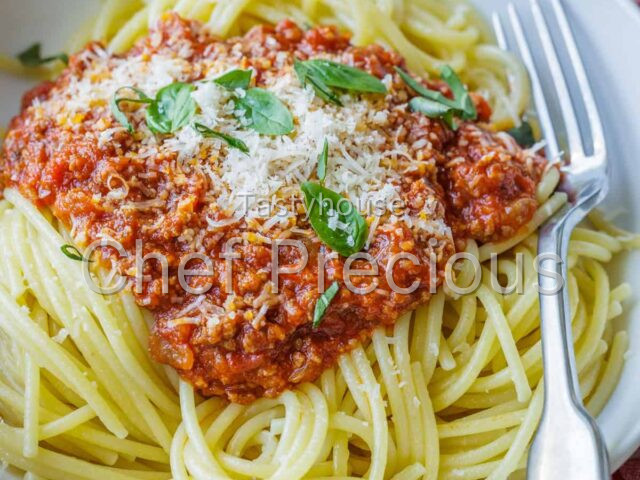 Spaghetti with Sauce