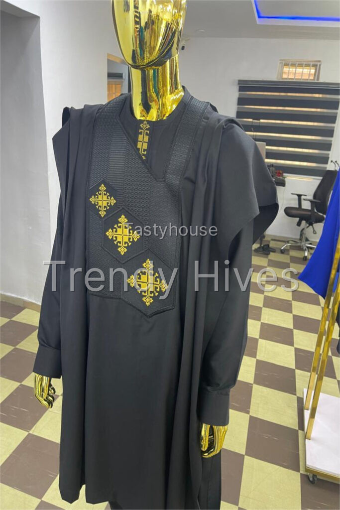 Embroidery Men’s African Agbada