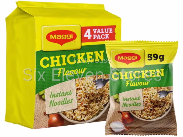 Maggi 3 Minute Instant Noodles Chicken Flavour 4x59g