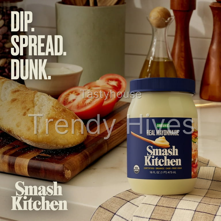 Smash Kitchen Organic Real Mayonnaise
