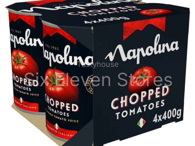 Napolina Chopped Tomatoes 4 X 400G