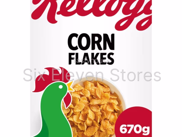 Kellogg’s Corn Flakes Breakfast Cereal 670g