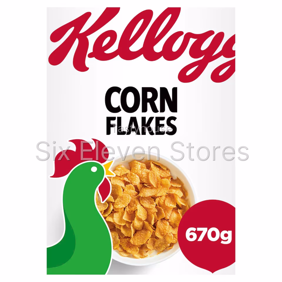 Kellogg’s Corn Flakes Breakfast Cereal 670g