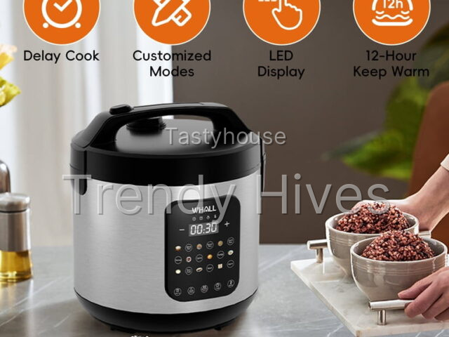 WHALLSE Digital Rice Cooker