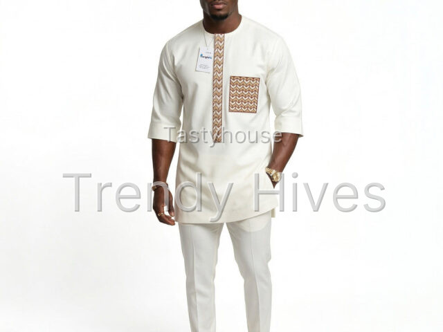 African Traditional Senator Outfit