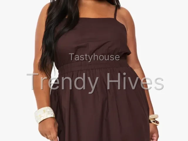 Cotton Poplin Midaxi Dress
