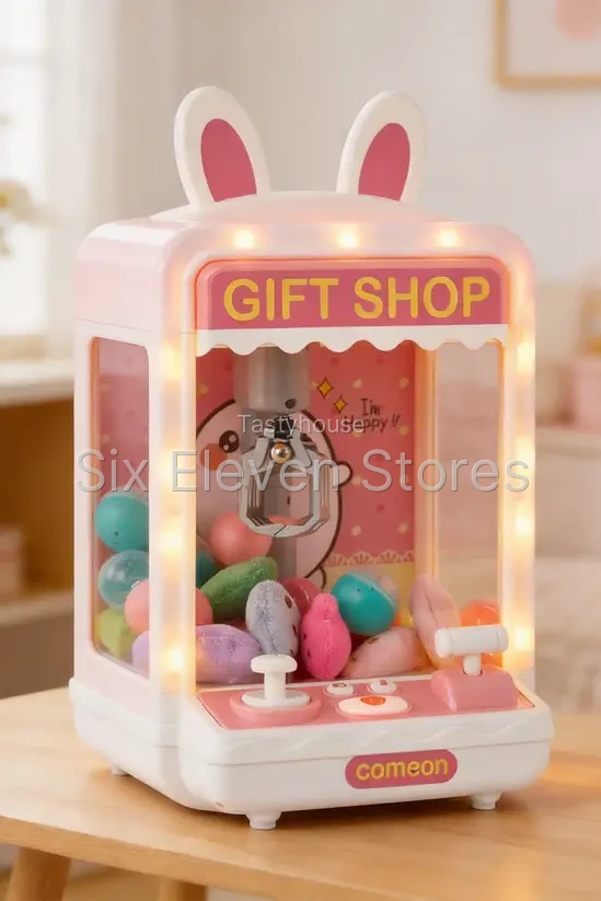 Cartoon Rabbit Claw Machine.