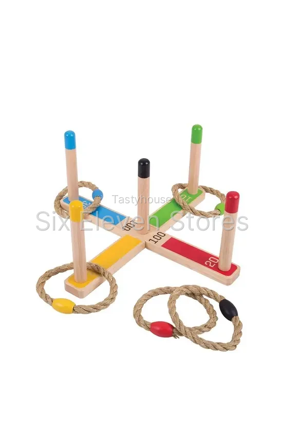 Wooden Quoits Game